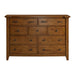 Gage 9-Drawer Dresser in Chestnut - Furniture House (VA)