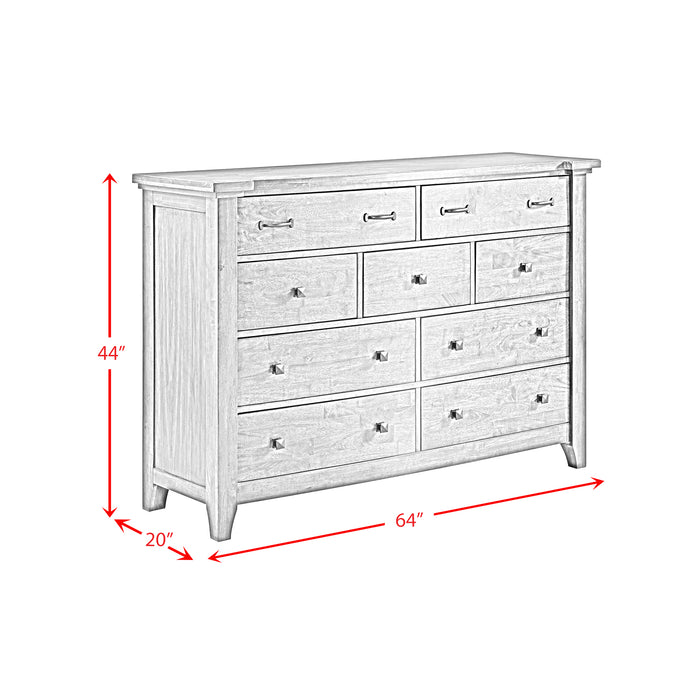Gage 9-Drawer Dresser in Chestnut - Furniture House (VA)