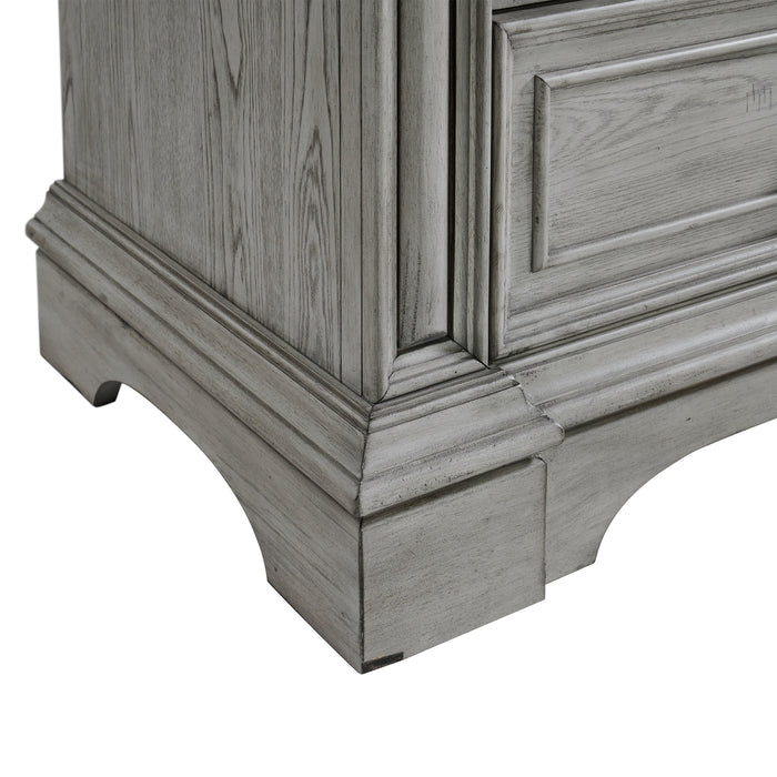 Glenmore 8-Drawer Dresser in Aged Grey - Furniture House (VA)