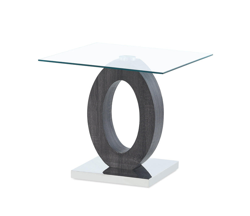 Grey End Table image
