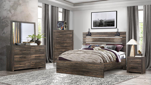 Linwood Dark Oak Full Bed image