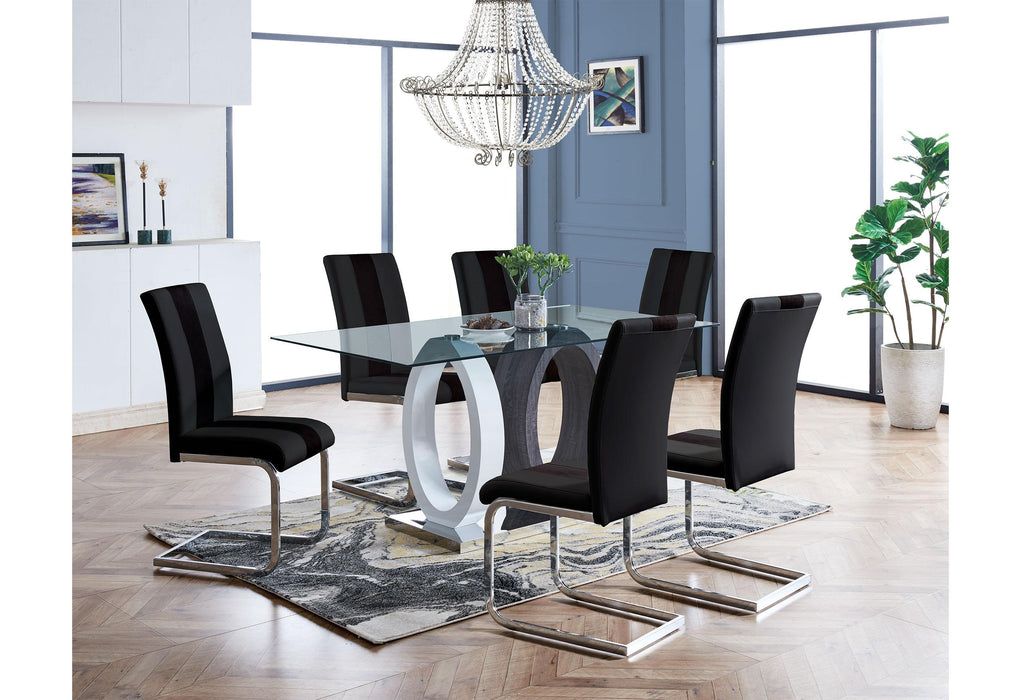 D1628DT + 8 D915DC BLACK - Furniture House (VA)