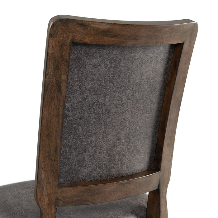 Gramercy Dining Rectangle Back Chair w/PU Back (2pcs Per Carton)