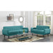 Hadley Sofa & Loveseat Set in Teal - Furniture House (VA)