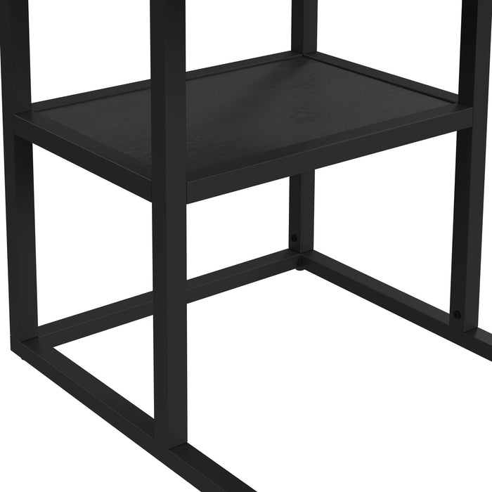 Halo Smart C-Table in Black - Furniture House (VA)