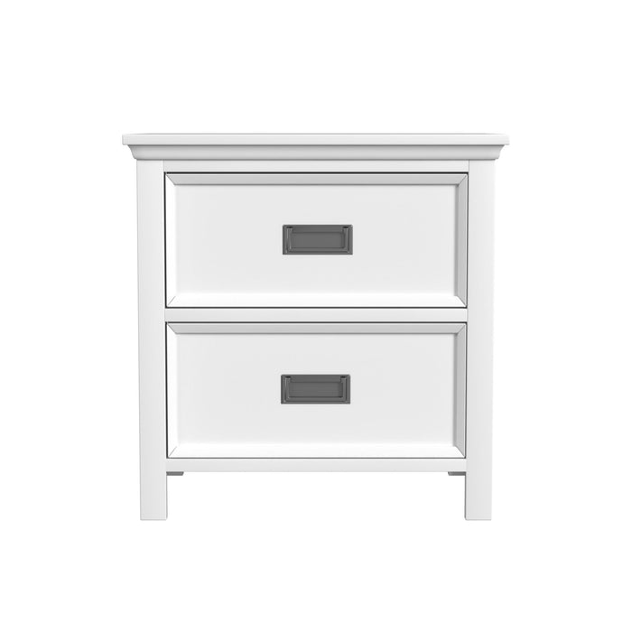 Hampton Kids 2-Drawer Nightstand with USB - Furniture House (VA)