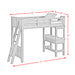 Hampton Kids Loft with Ladder and Desk with Speaker Bedroom Set - Furniture House (VA)