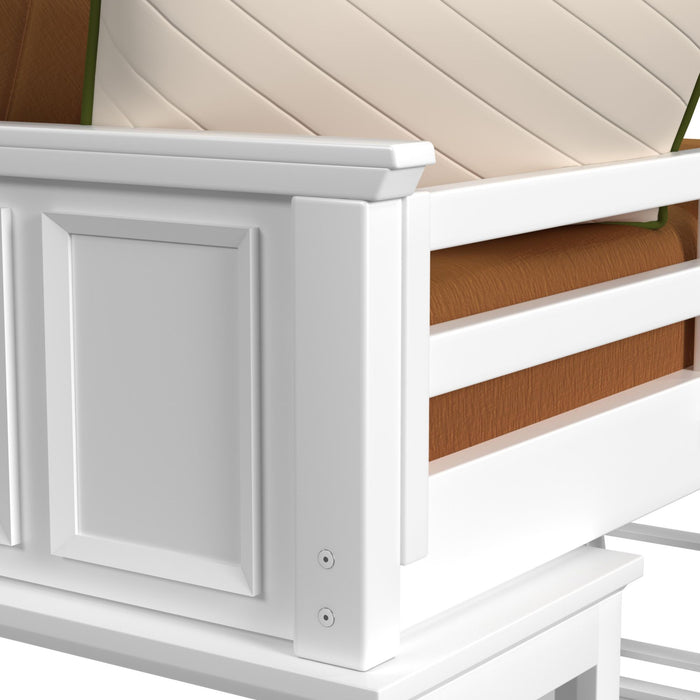 Hampton Kids Loft with Ladder and Desk with Speaker