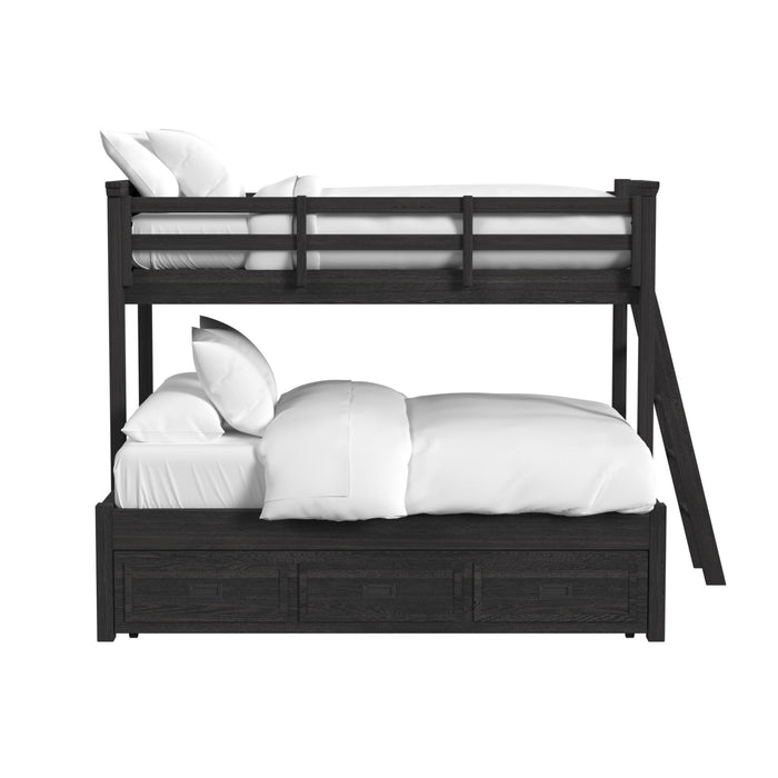 Hampton Kids Over Bunk with Ladder and Trundle