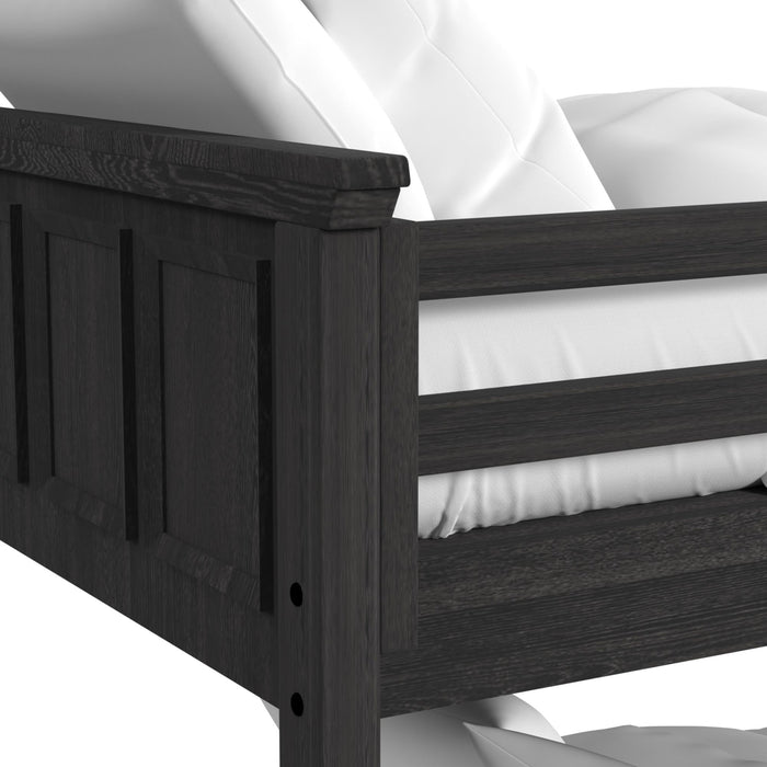 Hampton Kids Over Bunk with Ladder and Trundle Bedroom Set