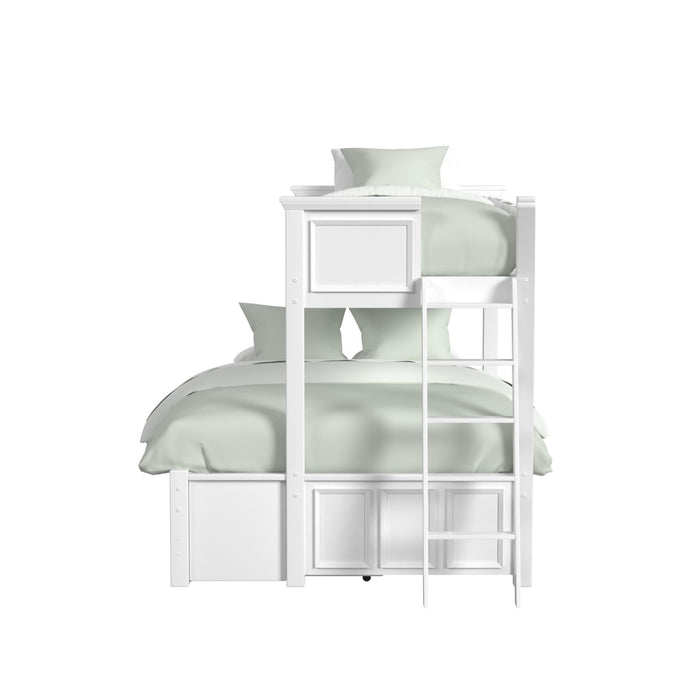 Hampton Kids Over Bunk with Ladder and Trundle