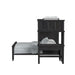 Hampton Kids Over Loft with Staircase and Desk with Speaker - Furniture House (VA)