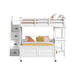Hampton Kids Over Loft with Staircase and Desk with Speaker - Furniture House (VA)