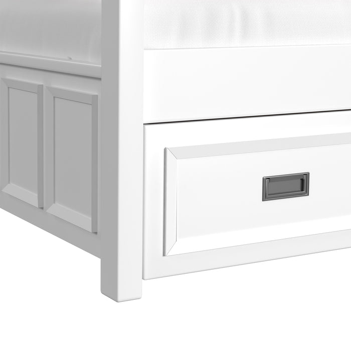 Hampton Kids Over Bunk with Ladder and Trundle