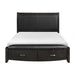 Homelegance Lyric Queen Sleigh Storage Bed in Brownish Gray 1737NGY-1 image