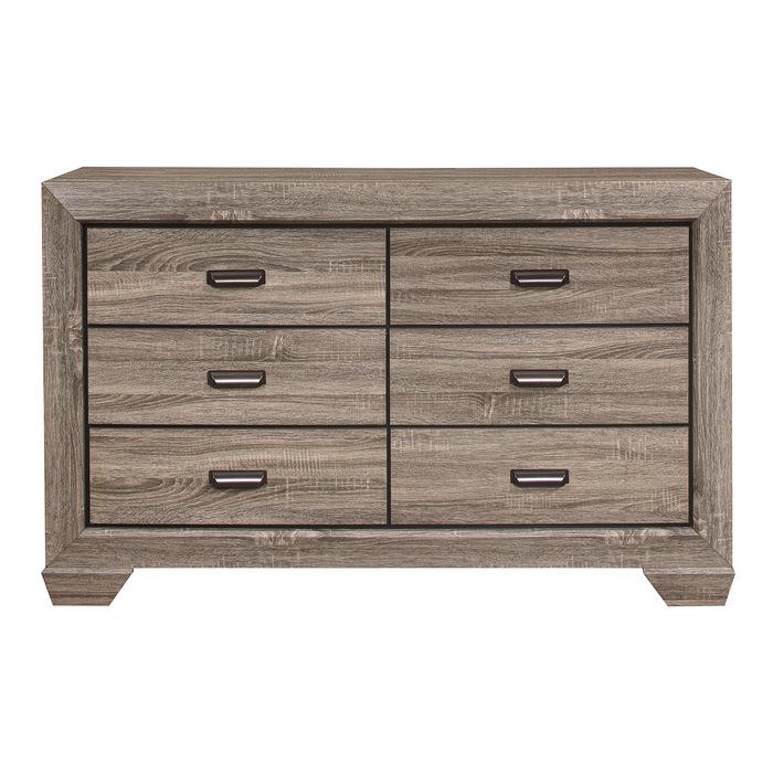 Beechnut 6 Drawer Dresser in Natural 1904-5