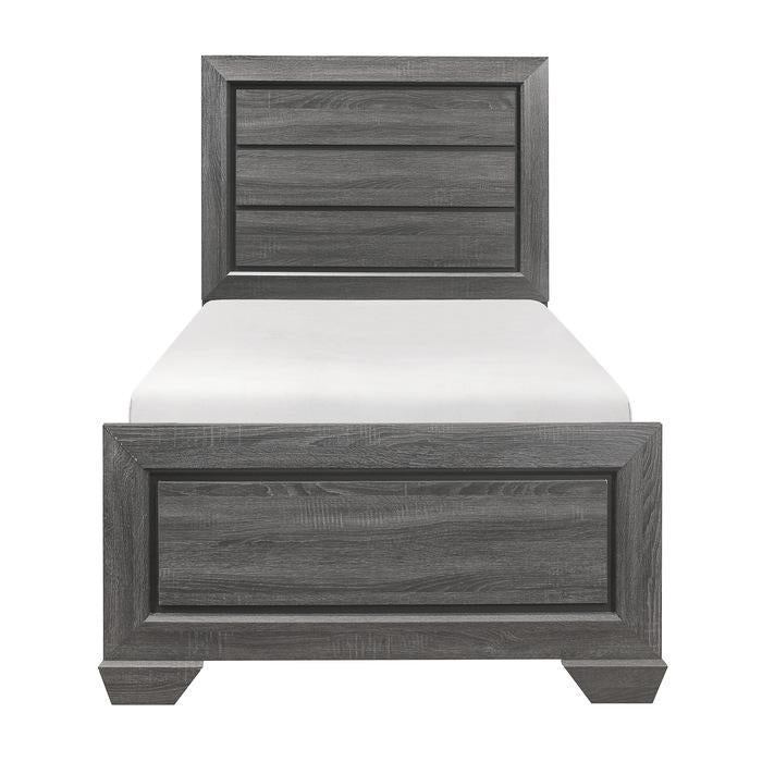 Beechnut Twin Bed in Gray