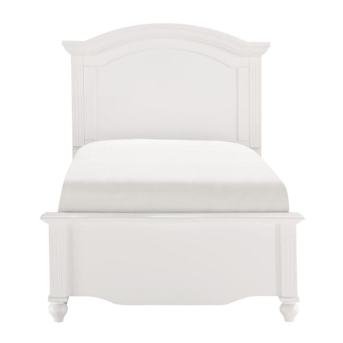 Meghan Full Panel Bed in White 2058WHF-1*