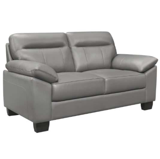 Homelegance Furniture Denizen Loveseat in Gray 9537GRY-2