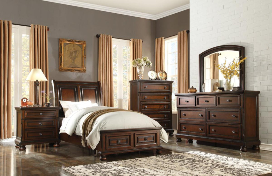Cumberland Mirror in Brown Cherry 2159-6 - Furniture House (VA)