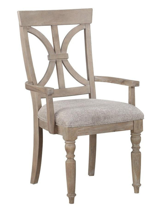 Homelegance Cardano Arm Chair in Light Brown(Set of 2)