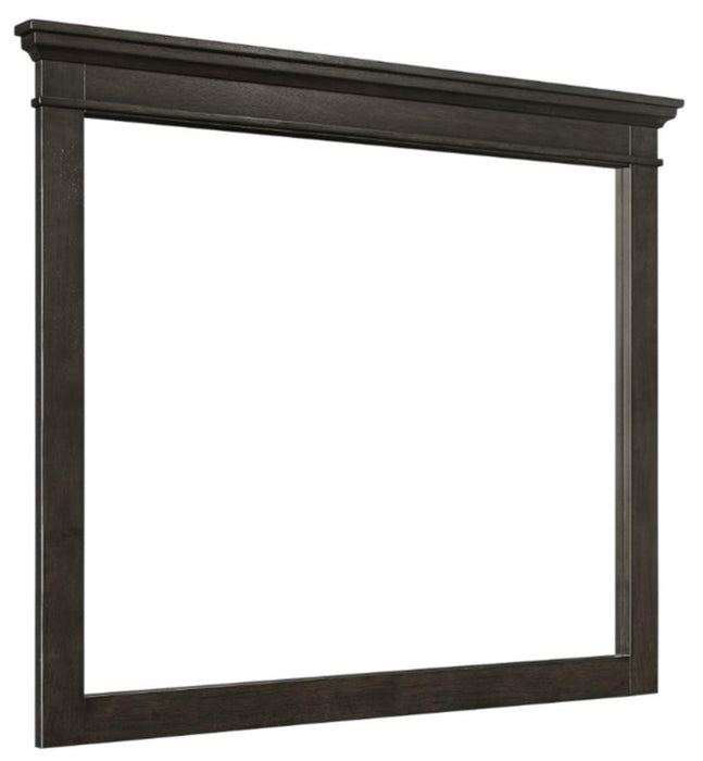 Homelegance Blaire Farm Mirror in Saddle Brown Wood 1675-6