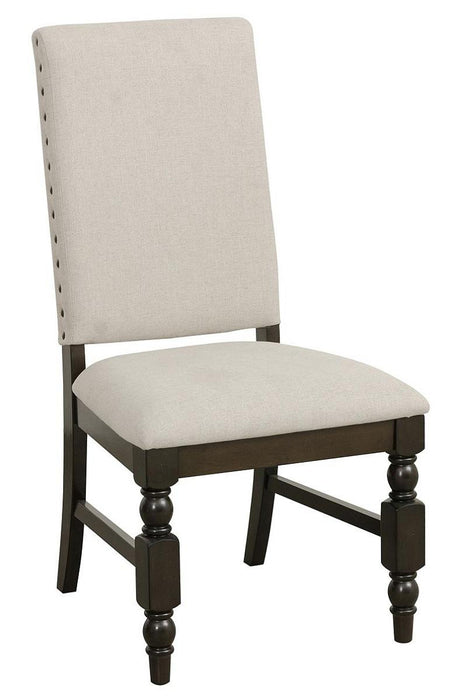 Homelegance Yates Side Chair in Dark Oak (Set of 2)