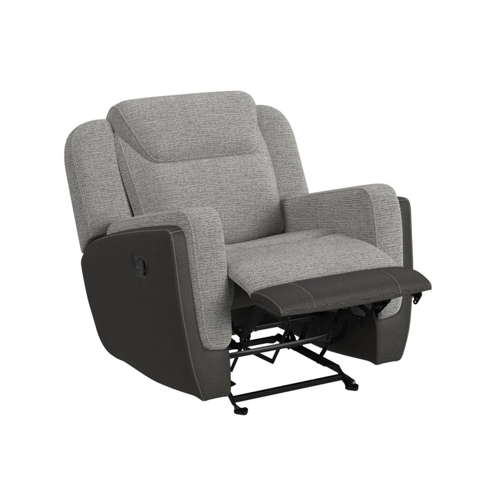 Hornet Motion Glider Recliner in Rancho Grey