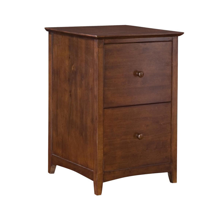 John Thomas Furniture Home Accents File Cabinet in Espresso