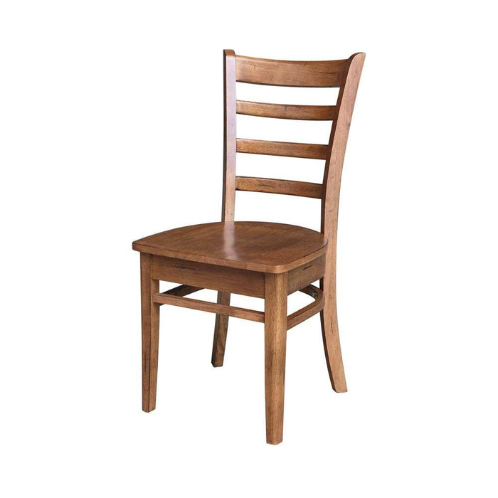 Home Accents Emily Chair (Rta) In Bourbon