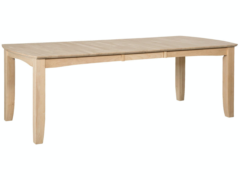 Standard Dining Bow End Shaker Leg Table