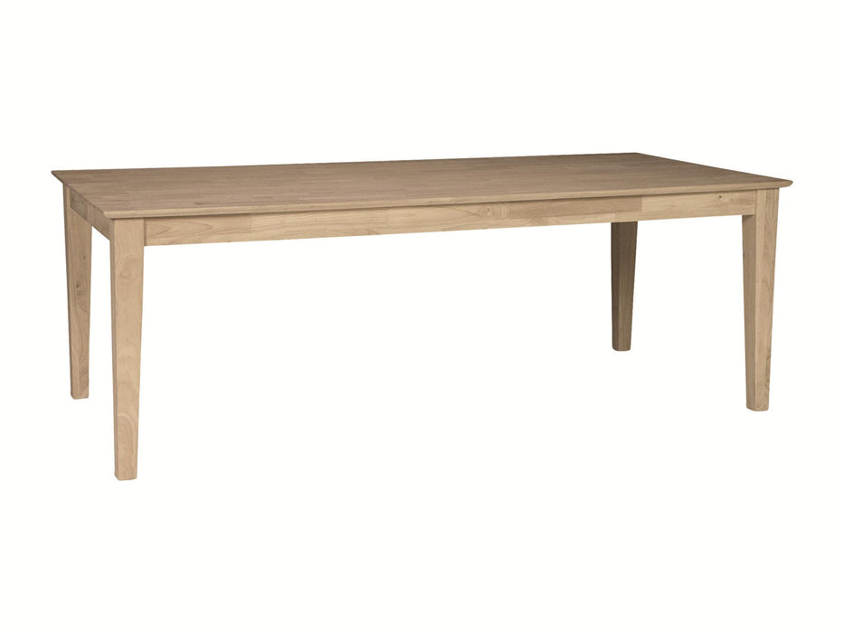 Standard Dining Solid Top Shaker Table