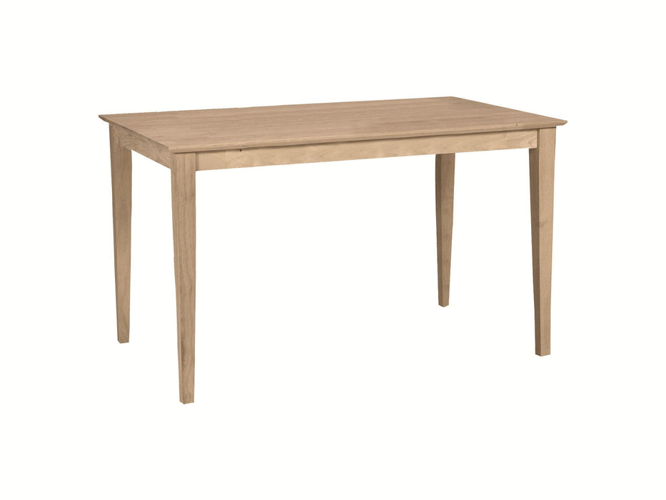 Standard Dining Solid Top Shaker Table