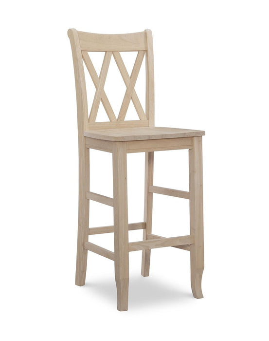 Stools 30'' Double XX Back Bar Stool