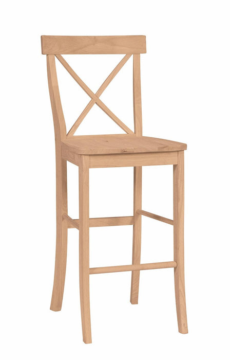 Stools 30'' X Back Bar Stool