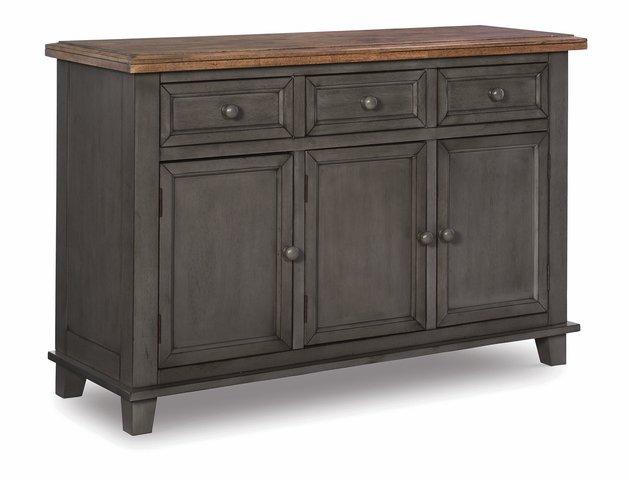 Vista Buffet (Built) In Hickory & Coal