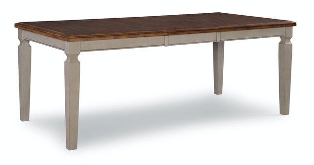 Vista Extension Table In Hickory & Stone