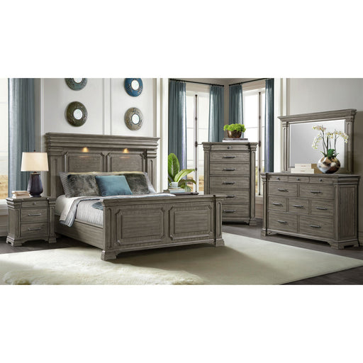 Kings Court 10-Drawer Dresser in Grey - Furniture House (VA)