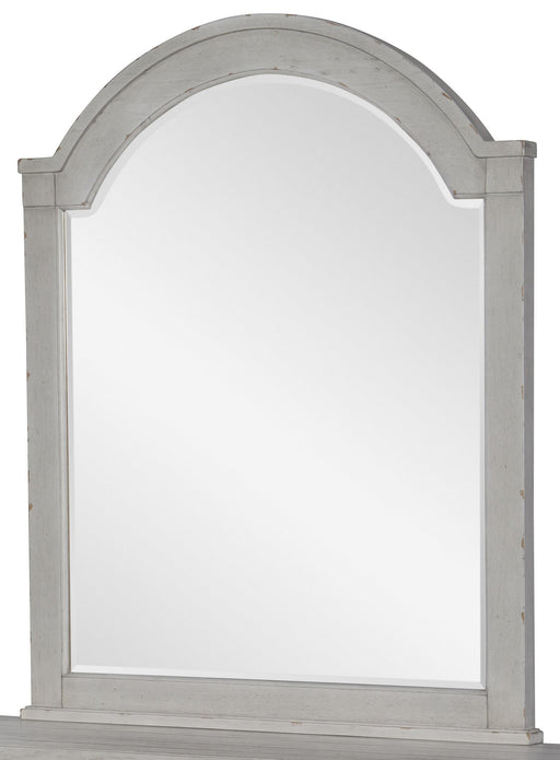 Legacy Classic Belhaven Arched Mirror in Weathered Plank image