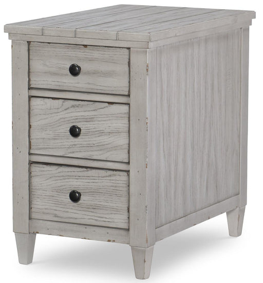 Legacy Classic Belhaven Chairside Table in Weathered Plank image