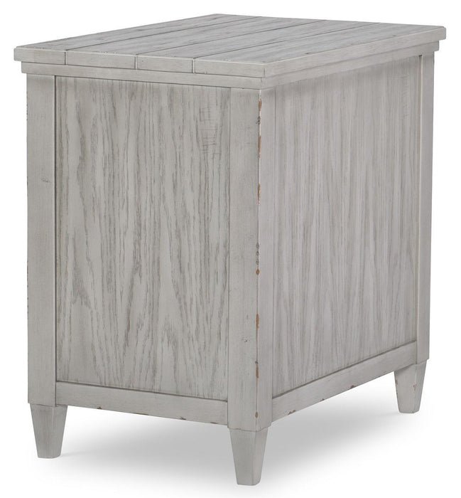 Legacy Classic Belhaven Chairside Table in Weathered Plank