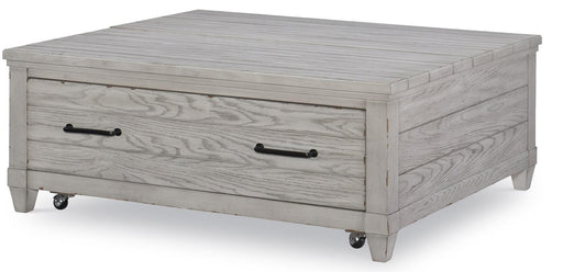 Legacy Classic Belhaven Cocktail Table w/Lift Top Storage in Weathered Plank image