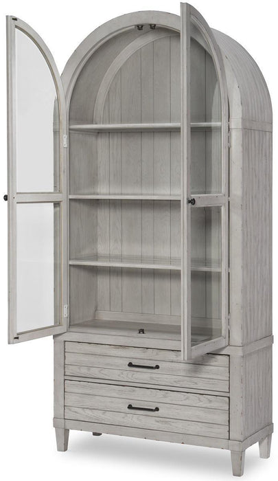 Legacy Classic Belhaven Display Cabinet in Weathered Plank