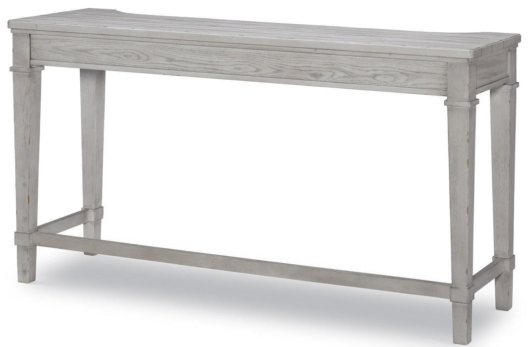 Legacy Classic Belhaven Sofa Table/Desk in Weathered Plank