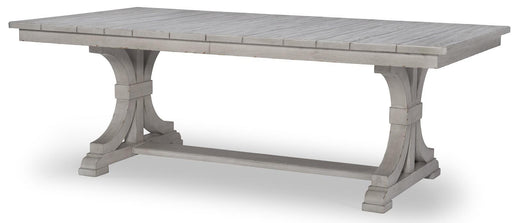Legacy Classic Belhaven Trestle Table in Weathered Plank image