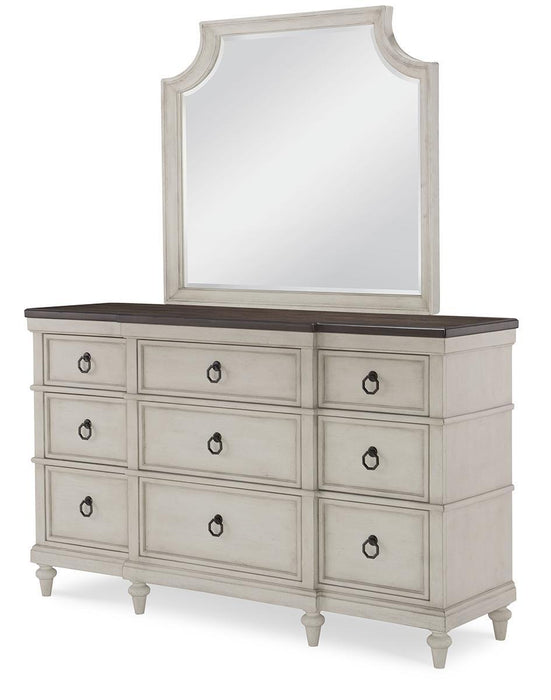 Legacy Classic Brookhaven Mirror in Vintage Linen