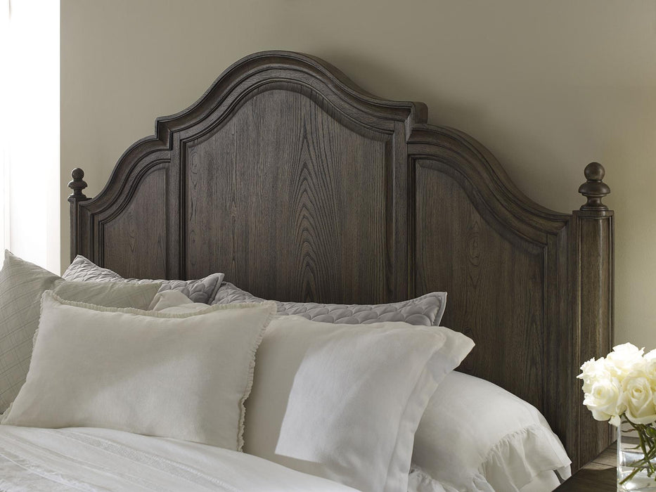 Legacy Classic Brookhaven Queen Panel with Storage Bed in Rustic Dark Elm