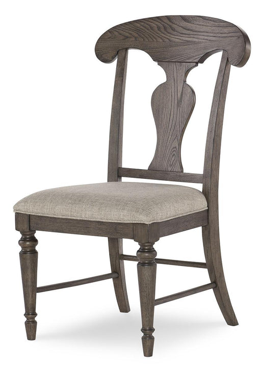 Legacy Classic Brookhaven Splat Back Side Chair in Rustic Dark Elm (Set of 2) image