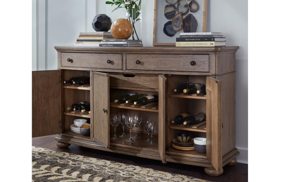 Legacy Classic Camden Heights Credenza in Chestnut