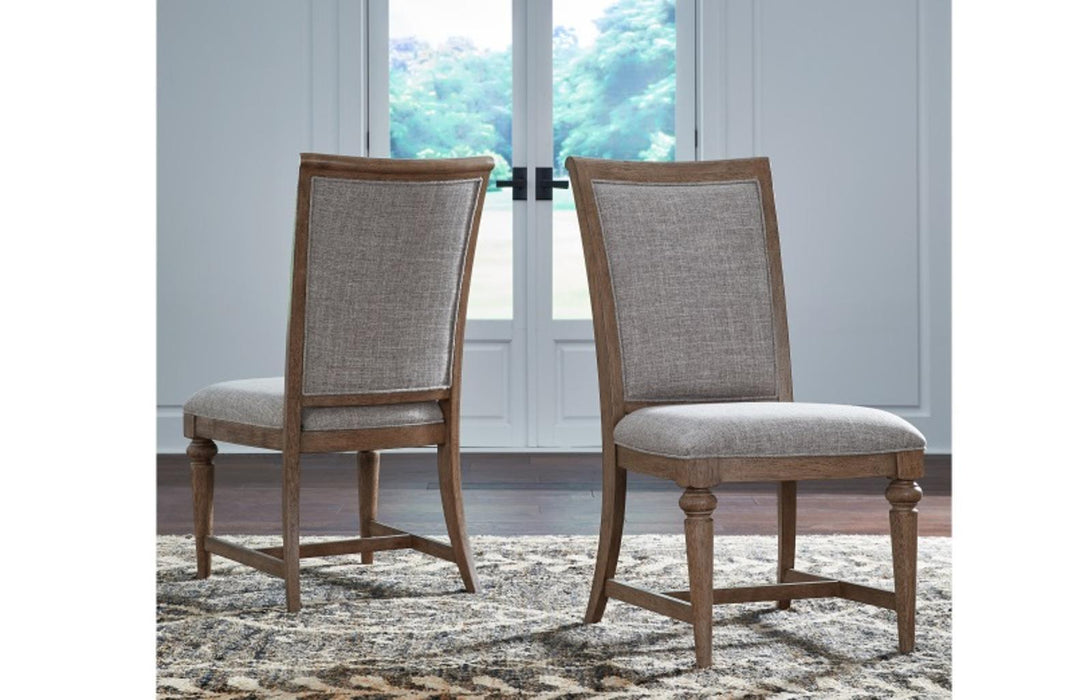 Legacy Classic Camden Heights Upholstered Side Chair (Sets of 2) in Chestnut